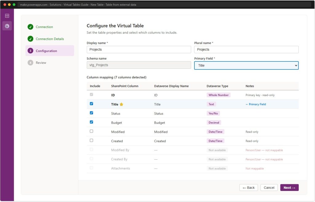 Dataverse Virtual Tables: How to Connect External Data to Power ...