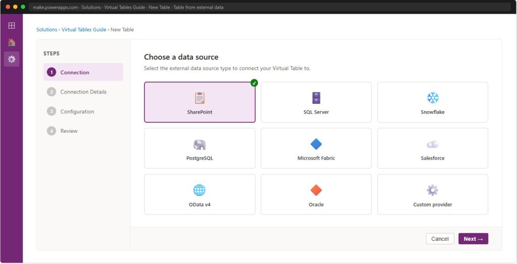 Dataverse Virtual Tables: How to Connect External Data to Power ...